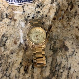 Gold Michael Kors watch